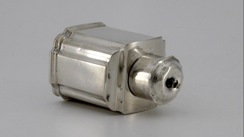 Petite boîte à thé en argent, Kassel vers 1720 - Johann Christian Perti & Ludwig Rollin