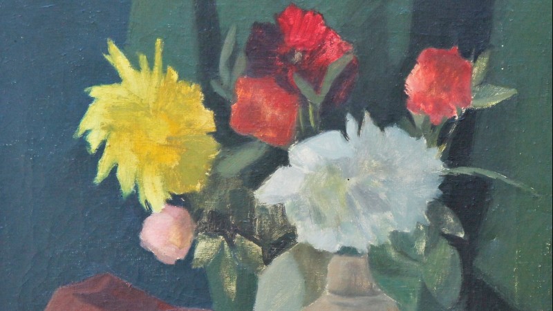 Joseph GAUTSCHI (1900-1977) - Nature morte au bouquet