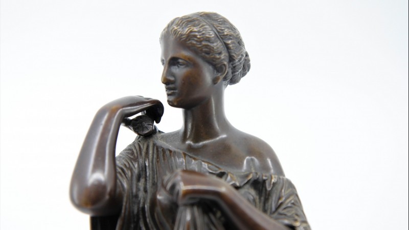 Diane de Gabies - Réduction en bronze, Musée du Louvre