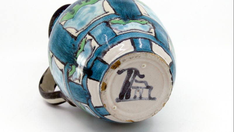 Marcel Noverraz (1899-1972) - Pichet en faïence, vers 1930