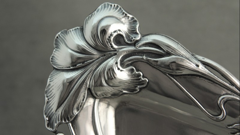 Plateau Art Nouveau en argent - Vienne, vers 1900