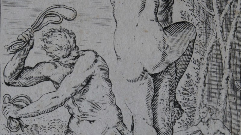 Agostino CARRACCI (1557-1602) - Gravure au burin, ca 1590-1595