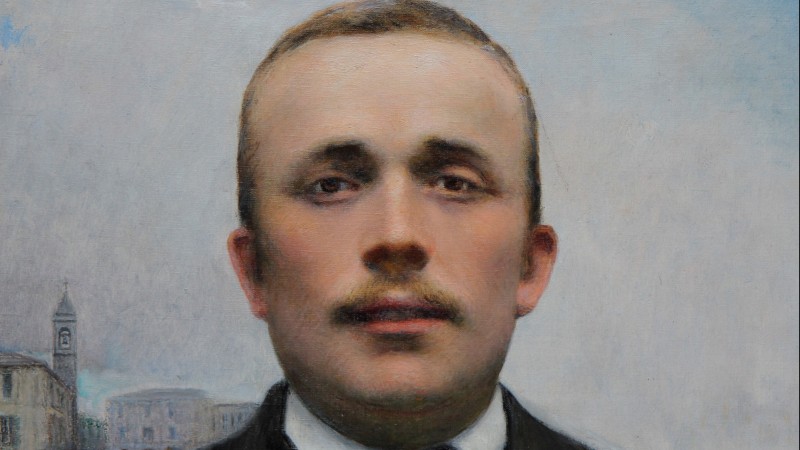 Michele LOFFREDO (1870-1961) - Portrait d'homme, vers 1900