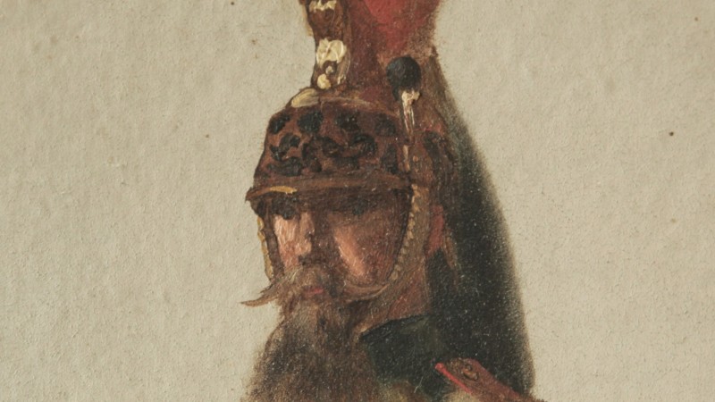 Septime Le Pippre (1833-1871) - Dragon du 7e Régiment, 1859