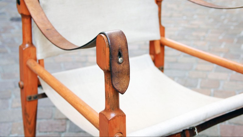 Wilhelm Kienzle (1886-1958) - Paire de fauteuils Safari [1928]