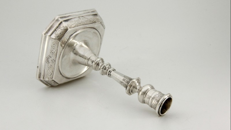 Petit flambeau de toilette - Allemagne, vers 1720-1730