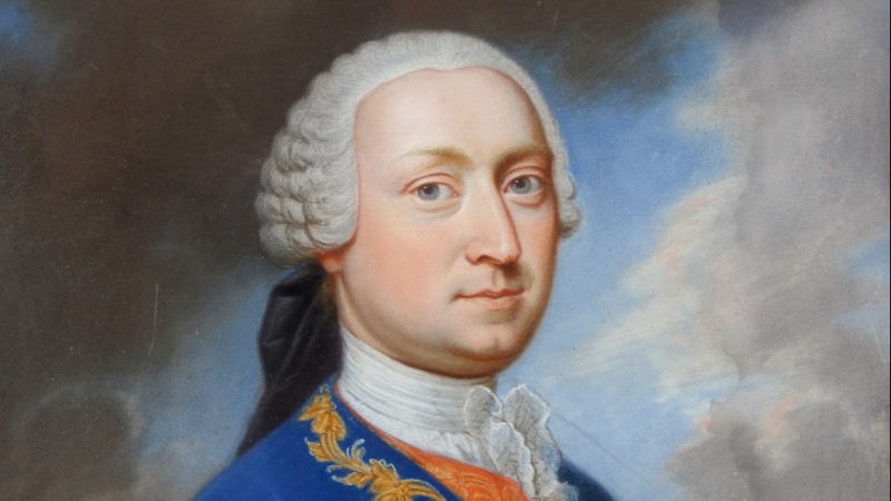 Benjamin Samuel BOLOMEY (1739-1819) - Portrait d'homme — Pastel, vers 1765