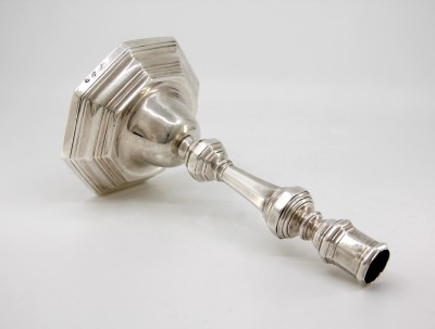 Flambeau en argent, Calais vers 1760 - Jean-Adrien Duval (actif de 1756 à 1764)