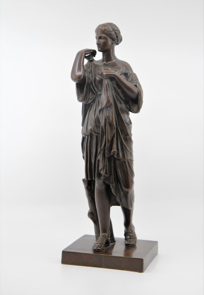 Diane de Gabies - Réduction en bronze, Musée du Louvre