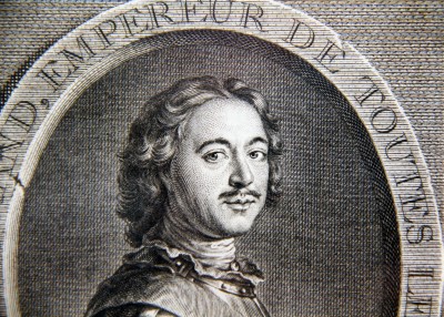 Pierre le Grand, d'après Nattier - Gravé par Tchemesoff, 1759