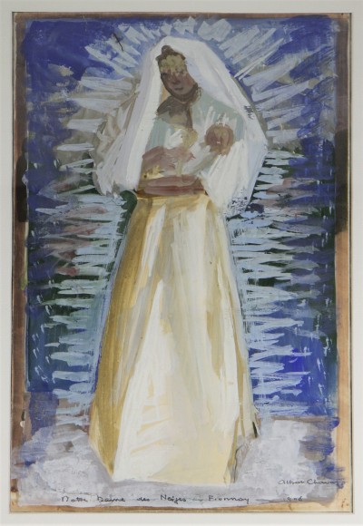 Albert CHAVAZ (1907-1990) - Notre Dame des Neiges, Fionnay, 1948