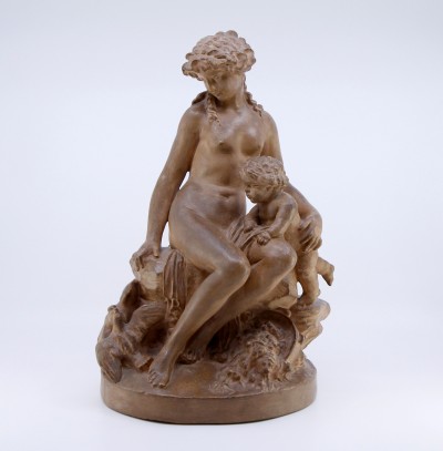 Vénus & Amour, d'après Clodion (1738-1814) - Moulage des Ateliers du Louvre