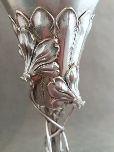 Coupe Art Nouveau en argent - Jezler, vers 1900