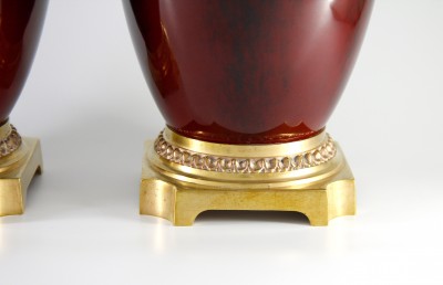 Paul Milet — Paire de vases couverts - Sèvres, vers 1920