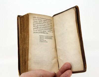 Les Pensées de Pascal - Edition Fricx de 1679