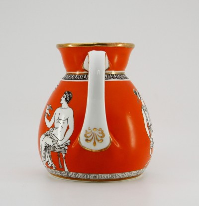 Angleterre, Burslem, Hill Pottery Company - Crémier à décor néo-grec, 1861-1864