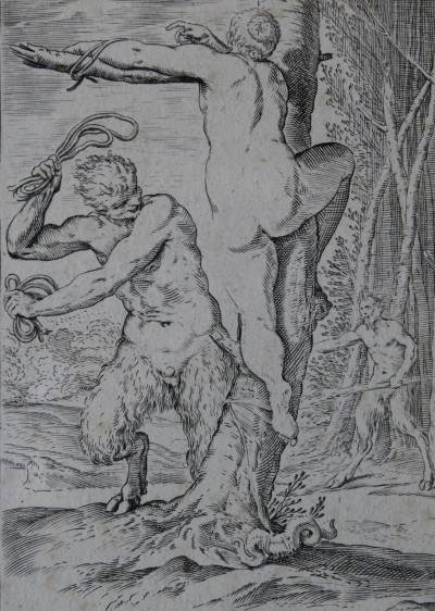 Agostino CARRACCI (1557-1602) - Gravure au burin, ca 1590-1595