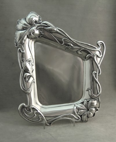 Plateau Art Nouveau en argent - Vienne, vers 1900