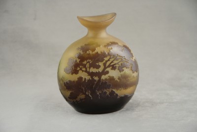Émile Gallé (1846-1904) - Vase gourde, vers 1900