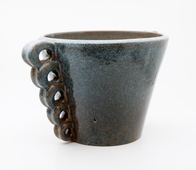 MENELIKA - Hélène Imbert-Amoudruz & Charles Imbert - Vase en faïence émaillée, vers 1940