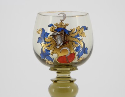 Studentika - verre de fraternité, 1894 - Soc. Lus. Sorabica, Leipzig, Noël 1894