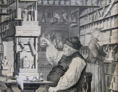 La Pharmacie Rustique, 1774-1775 - Gottfried Locher (1735-1795) & Bartholomaüs Hübner (1727-1795)