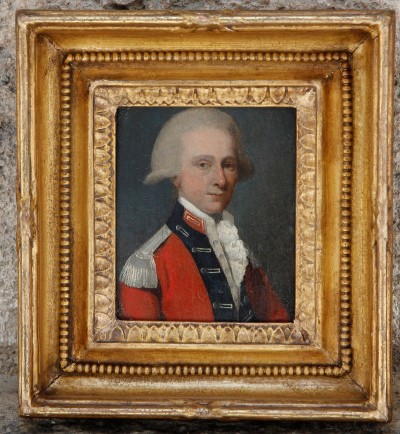 Portrait d'officier anglais - Epoque George III, vers 1780