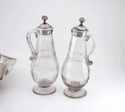 Huilier-vinaigrier d'époque Louis XVI - René-Pierre Ferrier, Paris 1781-1782