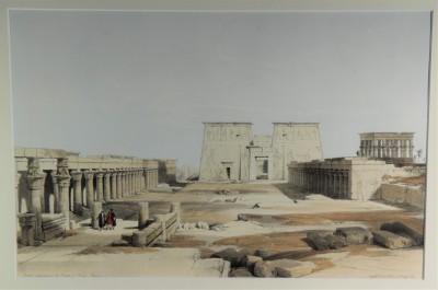 David ROBERTS (1796-1864) - Temple de Philae, 1846