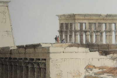 David ROBERTS (1796-1864) - Temple de Philae, 1846