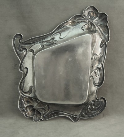 Plateau Art Nouveau en argent - Vienne, vers 1900