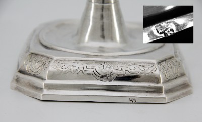 Petit flambeau de toilette - Allemagne, vers 1720-1730