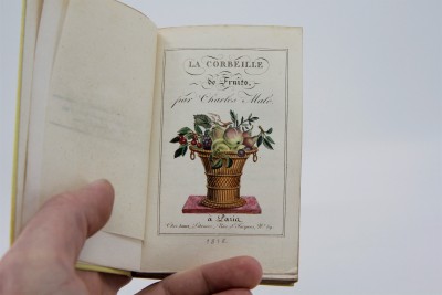 La Corbeille de Fruits - Charles Malo, Paris 1818