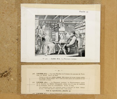 La Pharmacie Rustique, 1774-1775 - Gottfried Locher (1735-1795) & Bartholomaüs Hübner (1727-1795)