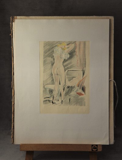IDYLLE PRINTANIÈRE - Erotica - Feodor Rojankowski (1891-1970)