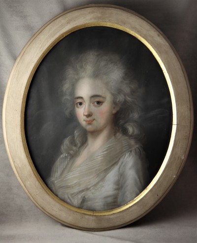 Angélique de Corsier - Pastel, vers 1780