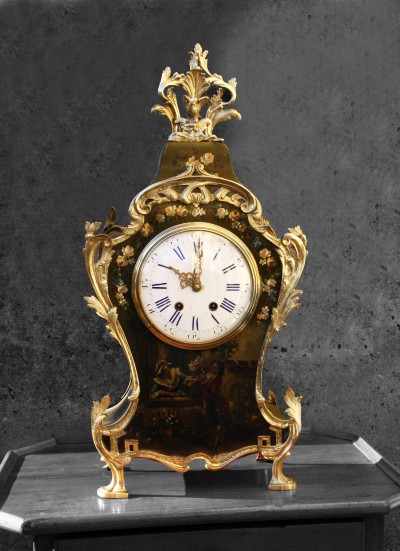 Pendule de style Louis XV - J. Hartmann, horloger du roi, Berlin vers 1860