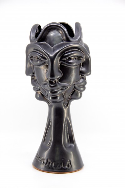 Jean MARAIS (1913-1998) - Vase aux quatre visages