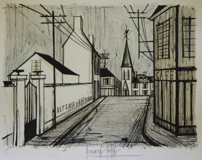 Bernard Buffet (1928-1999) - Rue de village, 1969