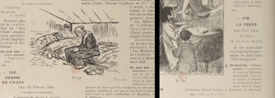 Crauzat, l'Oeuvre gravé et lithographié de Steinlen, pp. 58 & 68