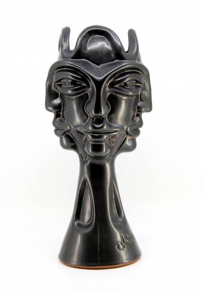 Jean MARAIS (1913-1998) - Vase aux quatre visages