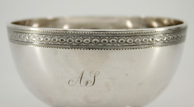 Bol sur talon, Lausanne vers 1790 - Jean-Frédéric Amaron