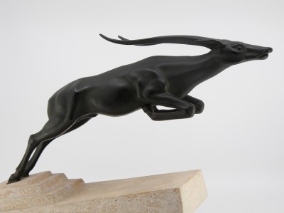 Gazelle, par Max Le Verrier - Art Déco, vers 1930
