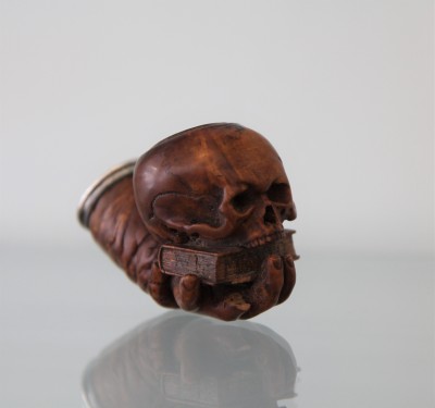 Fourneau de pipe Memento Mori - Allemagne, 18e siècle