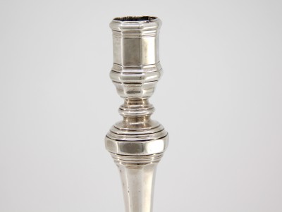 Flambeau en argent, Calais vers 1760 - Jean-Adrien Duval (actif de 1756 à 1764)