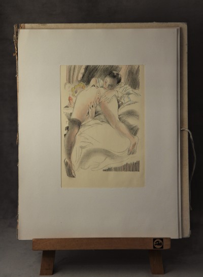 IDYLLE PRINTANIÈRE - Erotica - Feodor Rojankowski (1891-1970)