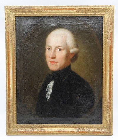 Georg Oeri & Cleopha von Meiss - Paire de portraits, Zurich 1779