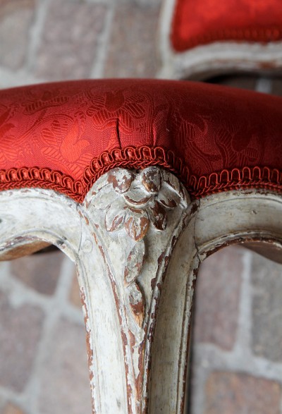 Chaises de musicien, style Louis XV - Louis Bontemps, Paris, dernier tiers du XIXe siècle