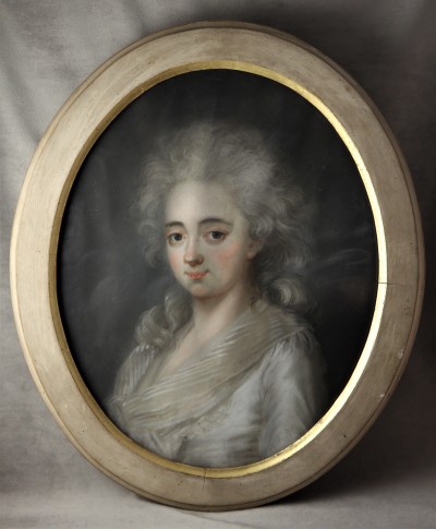 Angélique de Corsier - Pastel, vers 1780