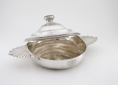 Ecuelle couverte d'époque Louis XV - Etienne-Hème Maisonrouge, Paris 1728-1729